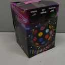 Kicko Spinning Disco Ball - 11-Inch Disco Ball Decor with Party Lights 360 Degree Rotating Neon LED Light for Kids and Adults - Colorful Flashing for 80s Party and Events