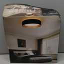 Bargeni Flush Mount Ceiling Light,12.5 inch LED Ceiling Light with Night Light,Matte Black with Gold Inside,24W/2700K/3000K/4000K/5000K/6000K/5CCT Selectable,Light Fixtures Ceiling Mount for Bedroom