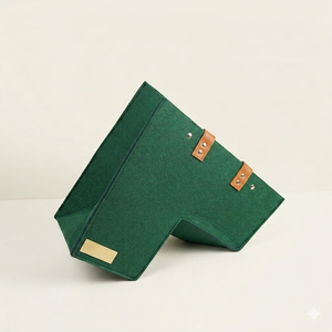 Stair Basket Organizer,  Storage Bin, Green