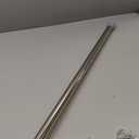 No Sectional Assembly Tension Curtain Rod 56-104 Inch, 1" Diameter Spring Long Adjustable Shower Curtain Rods for Bathroom Windows Closet No Drilling No Rust, Silver