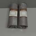 Gray Drum Lamp Shades Set of 2 Medium 13" Top x 13" Bottom x 10" High (Spider) Traditional Lampshades for Table Lamp & Bedside Lamp - Assembly Required - Modern Lamp Shade By GO&SO (Grey)