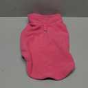 Dog Fleece Vest Soft Winter Jacket Sweater with D-Ring Leash Cold Weather Coat Hoodie for Small Medium Large Dogs Dark Pink X-Large