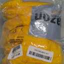 Yellow Fleece Throw Blanket 5060 for Couch Sofa Bed,Super Soft Cozy Plush Microfiber Flannel Blanket with 3D Stripes Lightweight for Adults,Woman,Girls,Gold