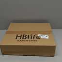 HBlife Dish Rack, Bamboo Folding 2-Tier Collapsible Drainer Dish Drying Rack with Utensils Flatware Holder Set (Dish Rack with Utensil Holder)