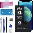 Replacement for iPhone Xs Battery,4600mAh High Capacity Battery for iPhone Xs Model (A1920 A2097 A2098 A2100) with Replacement Tool Kits