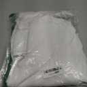 Wenrine Womens Long Sleeve Sweater Dress Knit Crochet Casual A Line Flowy Skater Mini Dresses (White) XL