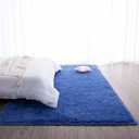 TWINNIS Super Soft Shaggy Rugs Fluffy Carpets 9x12 Feet, Indoor Modern Plush Area Rugs for Living Room Bedroom Kids Room Nursery Home Decor, Upgrade Anti-Skid Fuzzy Rug, Indigo