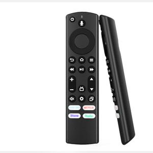 3 x Voice TV Remote Control for Insignia/Toshiba/Pioneer Smart TVs, Replace for NS-RCFNA-21,NS-RCFNA-19,CT-RC1US-21,CT-95018 Remote, with 4 Shortcut Buttons NTFLX, DSNY+, HLU, PRM Video