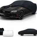 Tozaroa Car Cover Waterproof for Sedan/Coupe 186-193 inch