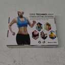 ABS Stimulator - EMS Muscle Stimulator, Ab Machine, Portable Abdominal Belt, Electronic Pulse Massager, Home Office Fitness Workout Equipment, Blue