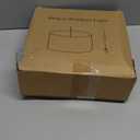 Plug in Pendant Light, Hanging Light with Plug in Cord with Dimmable Switch, Hanging Lamp with 15ft Hemp Rope, Beige Linen Shade, Fixture for Bedroom, Living Room 2 Pack