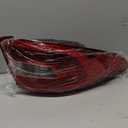 LH Halogen Tail Light Assembly Compatible With 2015-2017 Hyundai Sonata Eco Without LED Tail Lamp Left Driver Side Replacement HY2804129 92401C2000 11672200