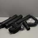 Buzzlett Upgraded Universal Gutter Cleaning Tools for Leaf Blowers, Compatible with Leaf Blower Brands EGO Power+, Worx, Black+ Decker, SUNCHERS, HEINPRO, RYAHT, DEWALT, etc. Extends Up to 11FT