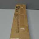 Tension Curtain Rod by EZFurni, 28 to 42 Inch, Adjustable Curtain Rods No Drilling, Heavy Duty tension Rod, Anti-Slip Spring Loaded Curtain Rods for Window, Closet, Door, Black