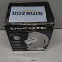 OVENTE Electric Kettle, 1.7L Fast Boiling Water Heater for Coffee or Tea, BPA Free with Water Level Gauge, Auto Shut-Off, Boil-Dry Protection, Indicator Light and Removable Filter, White KP72W