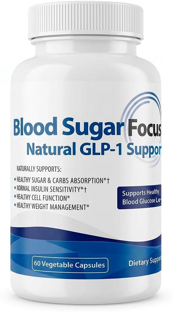 JJ Smith Sugar Focus Glucose Support Complex for Cravings & Energy