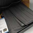 HAFIDI Floor Mats & Cargo Liner Set Fit for 2023 2024 2025 Mazda CX-50 (Not for Hybrid) All Weather Protection TPE Anti-Slip Automotive Full Set Floor Liners Custom Mazda CX50 Accessories - Black