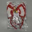 3 x CHUN-YAN Christmas Bow Headbands for Women - Santa Headband Women Glitter Bow Design for Christmas Hair Accessories - Holiday Headwear Holiday Party Favors