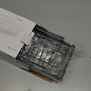 EUDELE Adhesive Shower Caddy, 5 Pack Rustproof Stainless Steel Bath Organizers With Large Capacity, No Drilling Shelves for Bathroom Storage & Home Decor (XL size, Black)