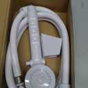RV Shower Head with Hose - Non-Metallic Outdoor RV Shower Kits Replacement with Pause Function for RVs, Fifth Wheels, Motor Homes, Travel Trailers, Campers, Boats, White