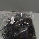 YEAME Curly Wigs for Black Women - Curly Afro Wig with Bangs Ombre Brown Mixed Color Synthetic Heat Resistant Full Wigs with 1 Wig Comb and 4pcs Wig Caps