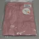 ANRABESS Women's Long Sleeve Mock Neck Sexy Bodycon Mini Dress Dressy Casual Elegant Formal Party Blazer Dresses with Pockets Pink Small