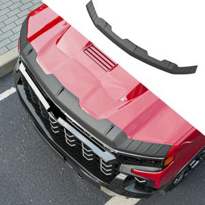 Hood Protector Compatible with 2019-2026 Chevy Silverado 1500 Hood Shield TPE Front Shield Deflector Replacement for 2019 2020 2021 2022 2023 2024 2025 2026 Chevy Silverado 1500 Accessories