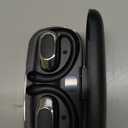 Open Ear Wireless Headphones Air Conduction Earbuds with Mic 42H Playtime Clear Calls LED Digital Display Over Earphones Lightweight Waterproof Secure Earhooks for PC Sports Running Game Business Work (Black)