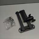 suptek Large Foldable Projector Wall Mount - Adjustable Universal Bracket for Projectors, Compatible with 1/ 4", M4 & M6 Screws, Heavy-Duty & Space-Saving Design, Black, MA1330YTPRO