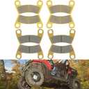 Camoo Parking Brake Pads, Heavy Duty Front & Rear 8X Brake Pads For Polaris Razor RZR 570 RZR 800 RZR 900 RZR 1000 RZR S 800 900