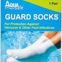 Latex Swim Water Socks for Adults and Kids - Unisex Swim Aqua Socks for Protection Against Verrucas, Small (13-3.5)