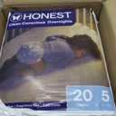 The Honest Company Comfort Dry Overnight Diapers, Up to 12 Hours Protection, Hypoallergenic, Cozy Cloud + Star Signs, Club Box Size 5 (27+ lbs), 40 Count
