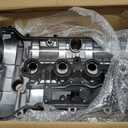Aluminum Engine Valve Cover Compatible with 2013-2022 Mazda 3 CX-3 CX-5 2.0L L4 Gas Replace PE7W10210 PE0210210