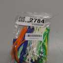 Hadnves Stretchy Puppy Collars for Litter Assorted Adjustable Puppy ID Bands Multi Coloured Whelping Collars Pet Identification Bands for Newborn Puppies and Kittens 15 Random Colors