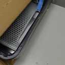 AIPERRO Stainless Steel Litter Box | XL Enclosed Cat Litter Boxs with Lid for Big Cats | High Sided, Anti-Urine Leakage | Non-Stick Bottom & Includes Litter Mat & Metal Scoop (Dark Gray)