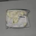 WDIRARA Women's 3D Floral Cut Out One Piece Swimsuit Deep V Neck Tie Halter Backless Swimwear, Small (Beige)