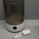 Homvana Humidifiers for Bedroom Home, 3.6 L Cool Mist Top-Fill 34H Super Long Time, Quiet 23dB, Baby Humidifier, Oil Diffuser for Large Room, Plants, Nursery, Office BPA FREE, 7 Color Light Ultrasonic (Grey)