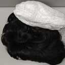 VRZ Pixie Cut Wigs for Black Women Brazilian Curly Pixie Cut Wig Human Hair Glueless Short Layered Wigs With Bangs Natural Black Color No Glue Human Hair Wig for Daily Use (C08#BH Color)