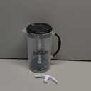 Dr. Brown's Baby Formula Mixing Pitcher with Adjustable Stopper, Locking Lid & No Drip Spout, Black, BPA Free, 36oz