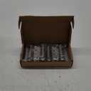 QWORK Heavy Duty Cafe Saloon Bars Door Swing Hinges, 4 Pack 3" Stainless Steel Self Closing Swing Hinges, Double Action Spring Door Hinges