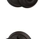 Schlage F40 GEO 716 Georgian Door Knob, Bed & Bath Privacy Lock, Aged Bronze