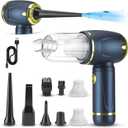 Kairiyard Car Vacuum Cleaner, Car Vacuum Portable Cordless with 14000PA Powerful Suction Wireless Cars Vacuum and Air Duster 2 in 1 for Cars Cleaning