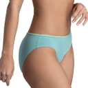 Fruit Of The Loom Womens Breathable Underwear, Moisture Wicking Keeps You Cool & Comfortable, Micro Mesh - Bikini - 6 Pack - 8 US