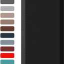 Ophanie Anti Fatigue Cushioned Mat, 3/4 inch Thick, 20x48 Kitchen Mats for Floor, Kitchen Rugs, Waterproof, Comfort Ergonomic Standing Mat for Office, Home, Standing, Black Non-Slip Ridged Bottom