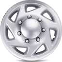 BARTOO 16 Inch Hubcaps Wheel Covers Hubcap for Ford E150 E250 E350 Econoline Van 1992-2014, 8 Lug Steel Wheel, One Piece Hub Caps Van Heavy Duty Construction, 1 Piece