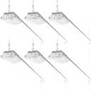 Barrina BS84 LED Shop Lights 4FT for Workshop, 84W 10000LM 5000K, 6 Packs, White-84W-6 Packs