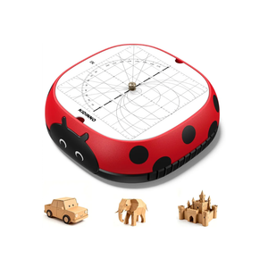 Safe Power Cardboard Cutter for Kids, STEM + STEAM Educational Toy for Boys and Girls Ages 5+, Upcycled Tool for DIY Cardboard Projects, Engineering & Creativity