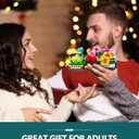 Succulent Bonsai Building Toy, Botanical Collection Plant and Flower Rose, Plant Building Block for Home Decoration, Gift Ideas for Adults Teens Kids (Pack of 6)