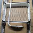 8 Tier Over The Door Pantry Orangizer 2 IN 1 Wall Mounted or Hanging Spice Rack with Adjustable Wood Basket,Heavy Duty Seasoning Storage Shelf for Kitchen Pantry and Bathroom