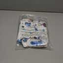 Hawaiian Shirts for Toddler Boy 2 Pieces, Summer Short Button Down Shirt and Short Cute Cartoon Prints Outfit for kid 7Y